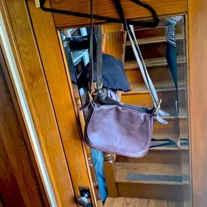 Brown vintage Coach purse